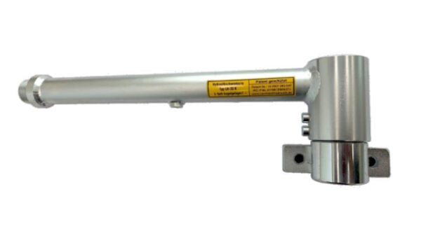 Pipe with twister DM240 LH-35 90° 1' L-435mm Launhardt