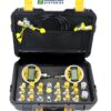 Measuring set with digital manometers 0/600 bar
