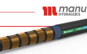 DN25 1' 4SH 420 BAR hydraulic hose 'ForestMaster'