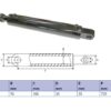 Hydraulic cylinder Erhel Hydris 50/90/725 for bend