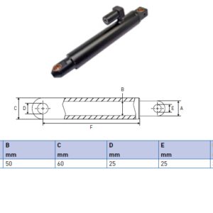 Hydraulic cylinder Palfinger/MBB 45/50/350