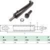 Hydraulic cylinder Zepro 35/55/640 for bend