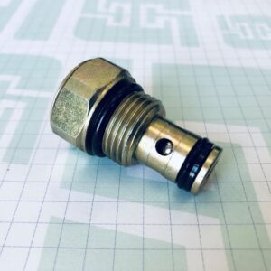 Atbulinis vožtuvas 2/2 KV-08 12,7-3/4 UNF SAE-8
