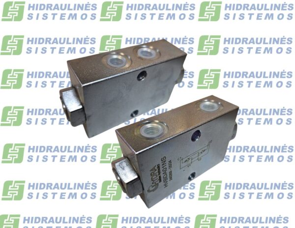 DOUBLE PILOT OPERATED CHECK VALVE - TYPE VBPDE A 1/4'