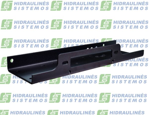 Universal winch mounting plate 9500 - 12000 lbs