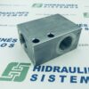 Valve housing 2/2 SAE-12 BSP 3/4' 22.2mm 1-1/16 UNF 210 bar