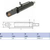 Hydraulic cylinder Palfinger/MBB 32/55/425 for bend