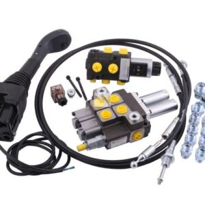 Font loader kit, 40 ltr 2 section. 2.0 m, 6/2-12 vdc