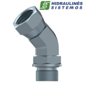 Elbow 1'i (reg.) BSP x 1'ivv BSP 45