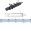Hydraulic cylinder Palfinger/MBB 45/80/495 for bend