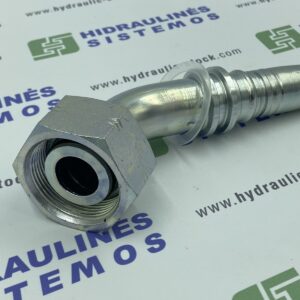 M52x2 INTERLOCK 45° fitting for 1-1/4" hose DN31 DKOS 38, M41643-20-52
