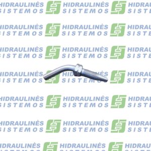Metric L standpipe L06 / 45 / 1/8 DN04