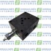 Hydraulic manifold NG10x2 ES 10-06-34-02-1-3-H with relief valve