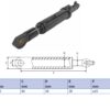 Hydraulic cylinder Palfinger/MBB 40/70/665 for bend