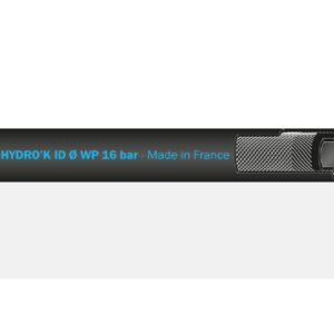 Rubber hose with textile 6 mm 'Trelleborg' 16 bar