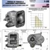 Power take-off boxPTO Iveco 20Z1 mechanic control Binotto 00105800134