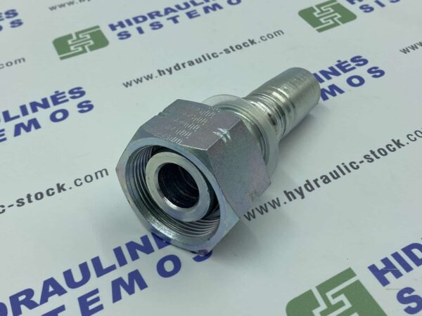 M52x2 INTERLOCK straight fitting for 1-1/2" hose DN38 DKOS 38, M41613-24-52