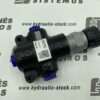 3 WAY FLOW CONTROL VALVE Bucher reg. 0-50 l/min ( max in 70 l/min) without non-return valve from A t