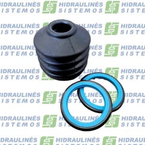Skirstytuvo Parker F130 CF plunžerio sandariklių komplektas D20mm 301000K864 su gofra
