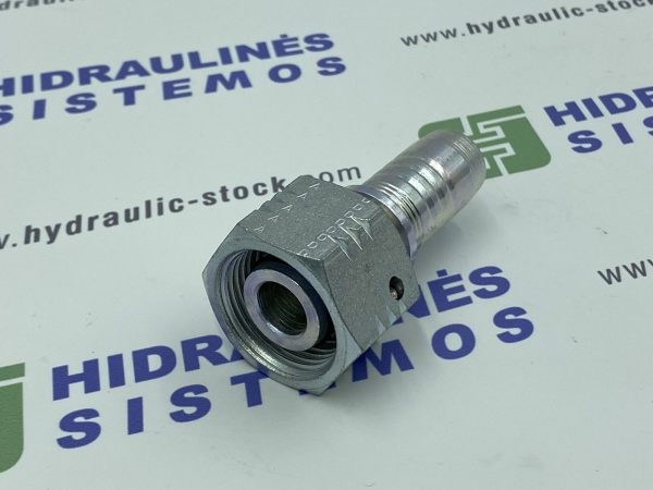 M24 DKOS 16 straight fitting for 3/8" hose, M21613-06-24