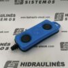 Manual control 2-button HACO mini 2x2NO blue