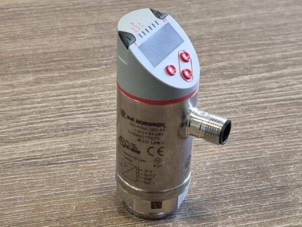 Pressure switch 34D with LED 0-400 bar G1/4 1xPNP M12 Norgren