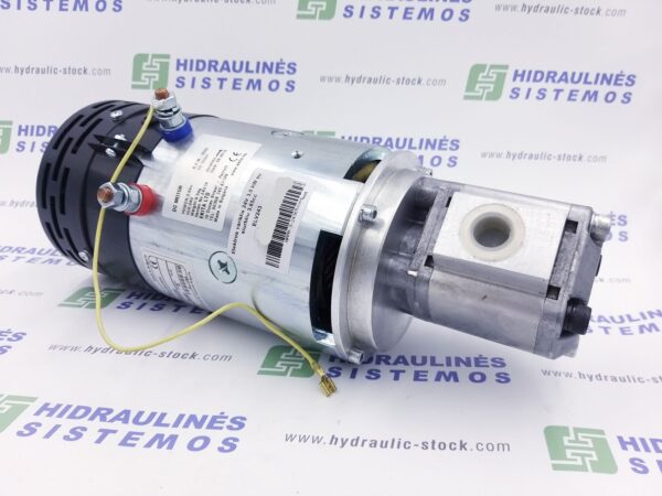 Electric motor 24V 3.0 kW with pump 5cc