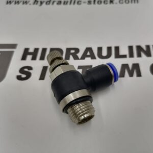 Flow control G1/4-6 with handle 90 angle