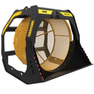 Screening bucket MB-S23 3,75 m³ weight 3,66 Ton