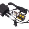 Font loader kit, 90 ltr 2 section. 2.0 m + valve 6/2 - 3/8 12 V