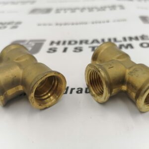 Air brake system T fitting M16-M16-P5 v-v-v