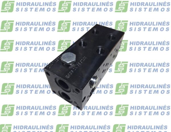 Hydraulic manifold NG6x2ES0621-38-02-0-0 with space for valve