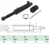 Hydraulic cylinder Zepro 45/80/545