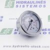 0/25 bar Manometras d-63 tvirtinimas Iš galo 1/4'BSP