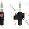 END OF STROKE VALVES, NORMALLY OPEN VFC 1/2'