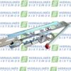 Sliding support kit, without DM240 valve 1 pipe