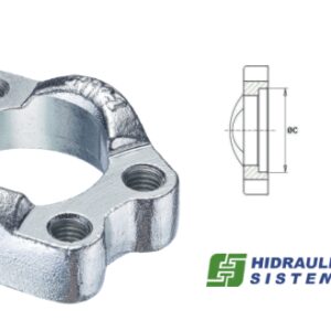 Flange clamp 72 (2") SAE 3000, O83308-32