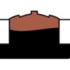 280x255x24,8 PS-105 Piston seal
