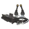 8 sec. 80ltr. 1/2' BSP distributor for forestry trailer, with hydraulic and proportional control, Hy