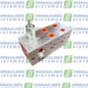 Hydraulic manifold NG6x2 EA0621-38-02 Pmax 250 bar vith relief valve and place for 2/2 valve