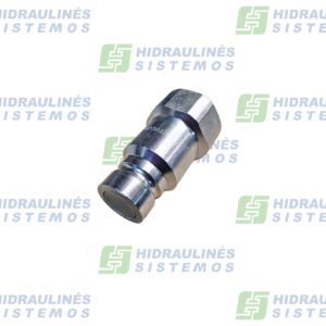 Quick coupling 12 M BSP 1'v Flat face 250bar STUCCHI FIRG17