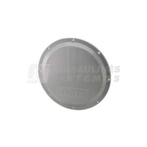 Inspection cover D-400/380mm for hydraulic powerpack tank, aliuminium