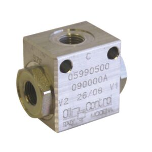 Shuttle valve 050 ltr/min G1/4'