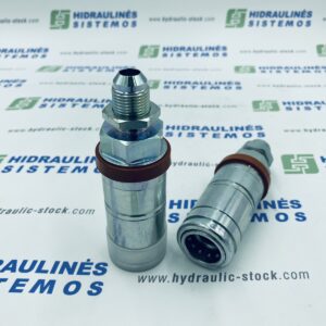 Quick coupling 08 F UNF 3/4'-16-bulkhead spec. 3CFPV agro, seria FASTER