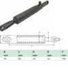 Hydraulic cylinder Zepro 45/70/782 for bend
