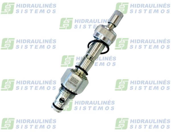 Valve 2/2 D12.6 3/4 JIC NO 210bar d13 MPP with mechanical control