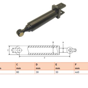Hydraulic cylinder Cargolift 60/80/460