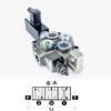 1 sekc. 60 ltr. Q45 1/2' BSP 1x103 D41 mech. + el. valdymas 24V skirstytuvas