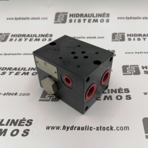 Hydraulic manifold NG6x1 with relief valve PF1CL180 H