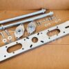 Swivel joint 90 degrees 1" double pipe with long plate kit